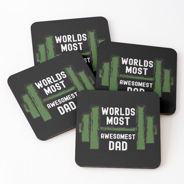Item preview, Worlds Most Awesomest Dad designed and sold by Ensjodesigns.