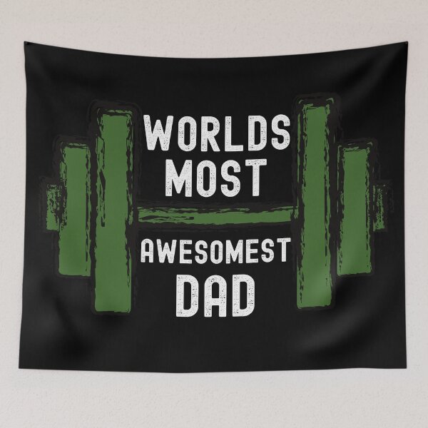 Item preview, Worlds Most Awesomest Dad designed and sold by Ensjodesigns.