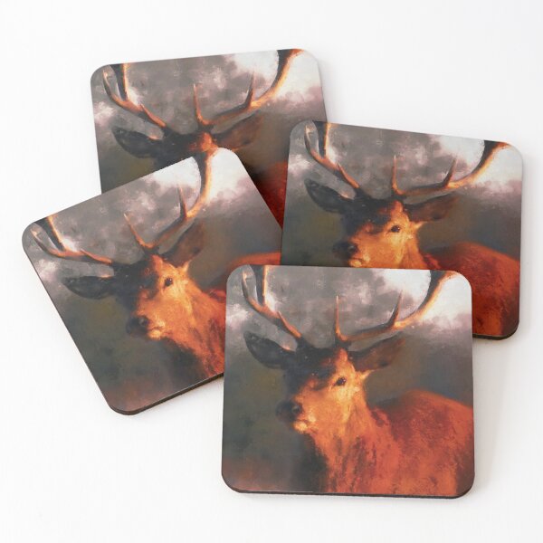 Item preview, Deer Portrait designed and sold by AM FineArtPrints.