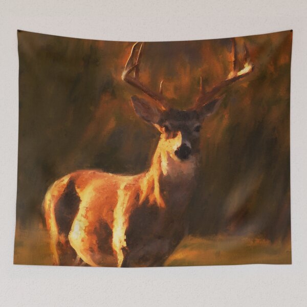 Item preview, Deer Portrait designed and sold by AM FineArtPrints.