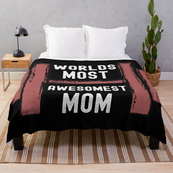 Item preview, Worlds Most Awesomest Mom designed and sold by Ensjodesigns.