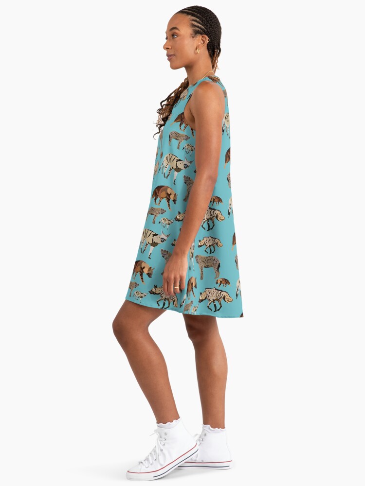 H is for Hyena" A-Line Dress for Sale by thezoogirl | Redbubble