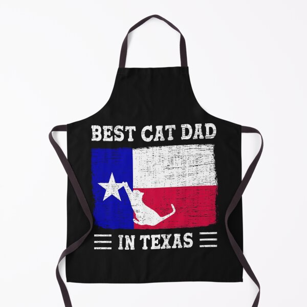 Item preview, Best Cat Dad In Texas Distressed designed and sold by curledup-cat.