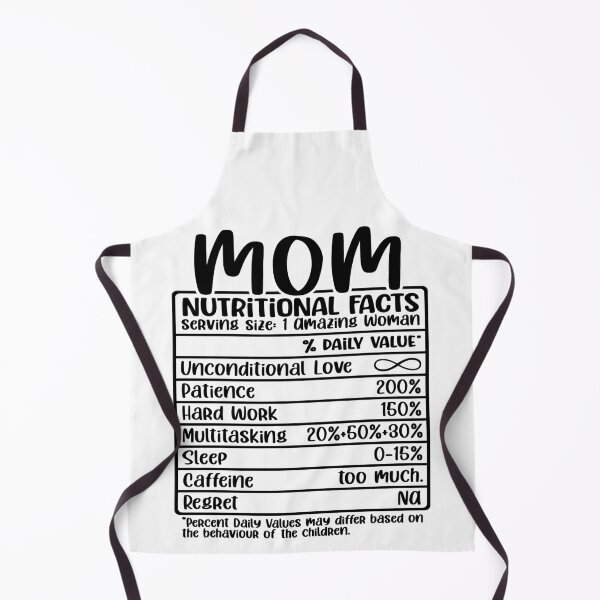 Item preview, Mom, Nutritional Facts, Funny Mom Gift designed and sold by FuntasticDez.