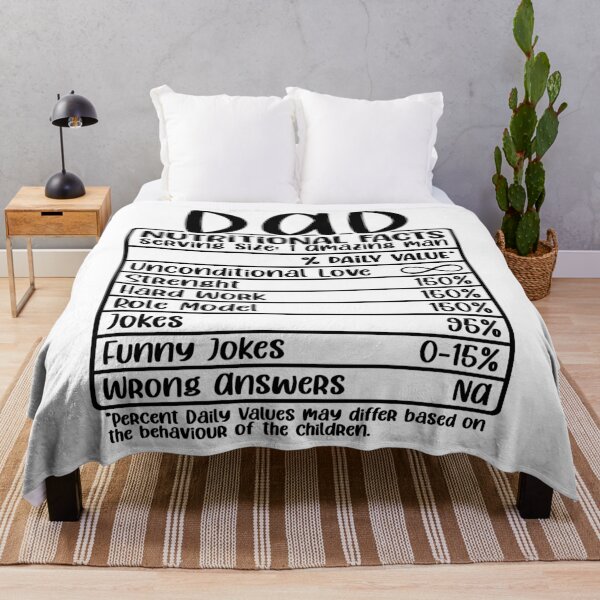 Item preview, Dad, Nutritional Facts, Funny Dad Gift designed and sold by FuntasticDez.