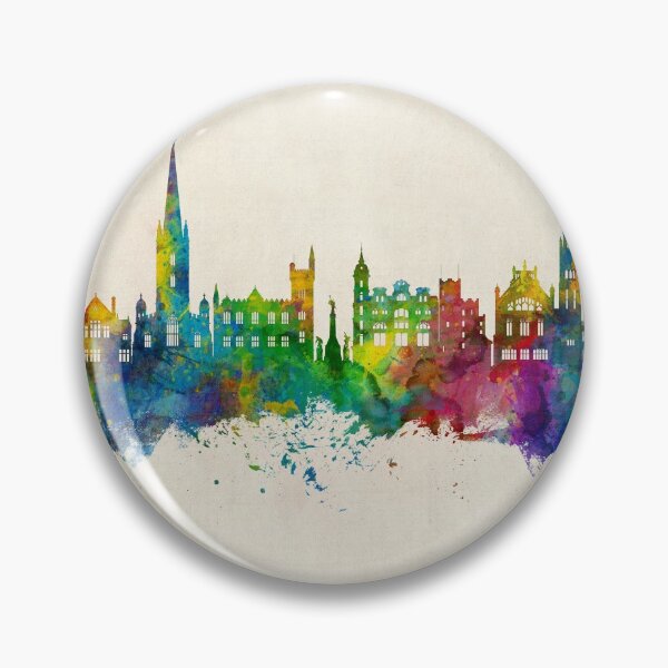 Item preview, Derry Northern Ireland Skyline designed and sold by ArtPrints.