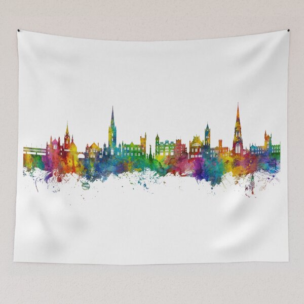 Item preview, Derry Northern Ireland Skyline designed and sold by ArtPrints.