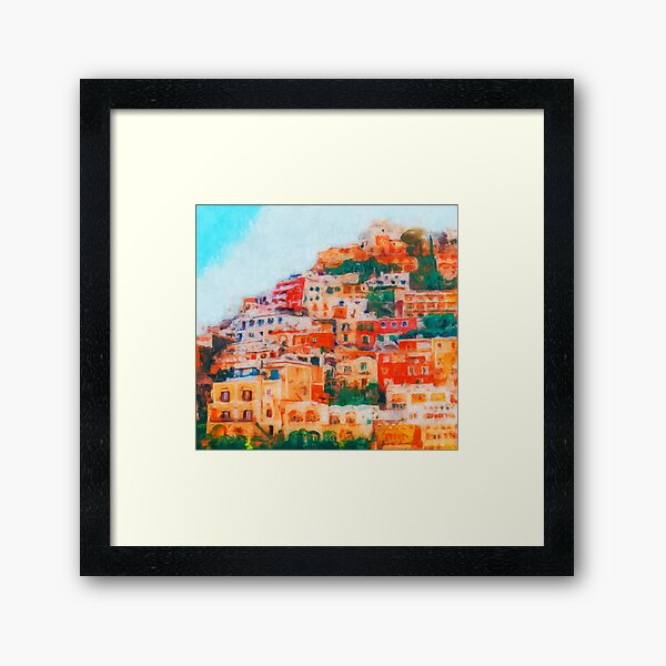 Item preview, Positano, beauty of Italy designed and sold by AM FineArtPrints.