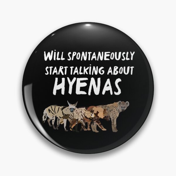 Item preview, H is for Hyena,Hyena Illustration – Bold and Wild African Carnivore Artwork designed and sold by PrettylittlepastelUk.
