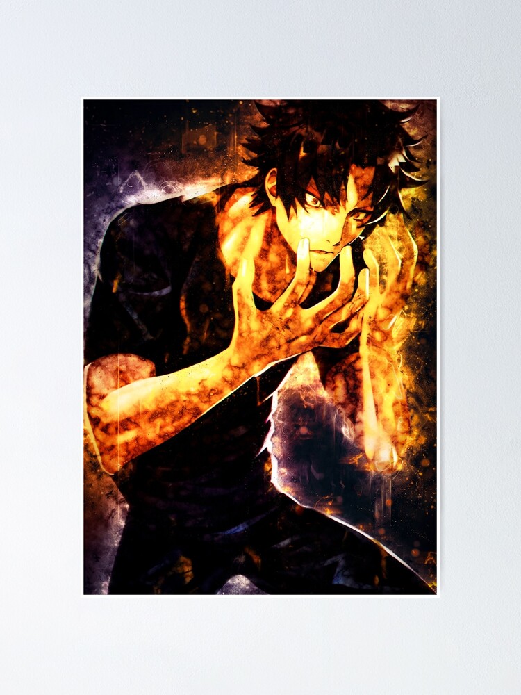 Copy Of Devilman Crybaby Akira Fudo Poster For Sale By Spacefoxart Redbubble