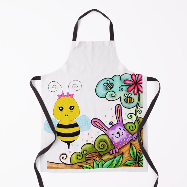 Item preview, CUTE BEE | FUNNY BEE | BEE AND FLOWERS | KAWAII BEE designed and sold by NATUREZONE.