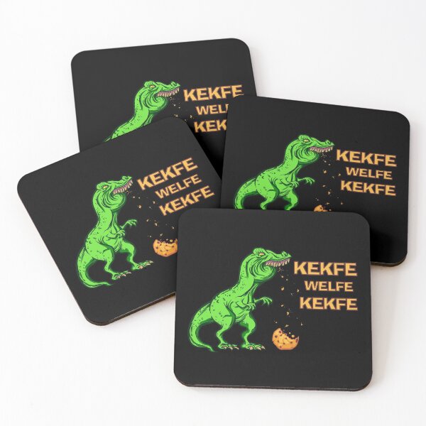 Item preview, Funny dino dinosaur tyrannosaurus with biscuit designed and sold by Alex-Creare.