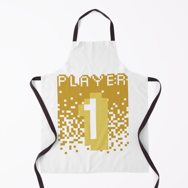 Item preview, Player 1 Gamers Pixel - Gold text font typography designed and sold by AMGraphicStudio.