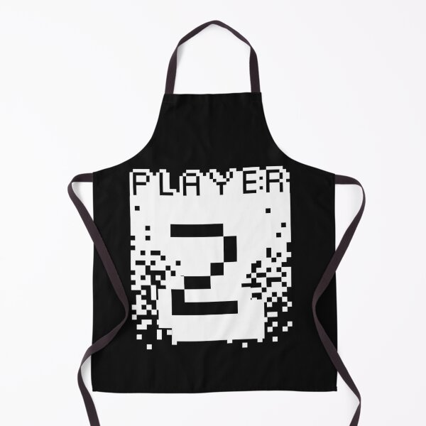 Item preview, Player 2 Gamers Pixel - White black font typography designed and sold by AMGraphicStudio.