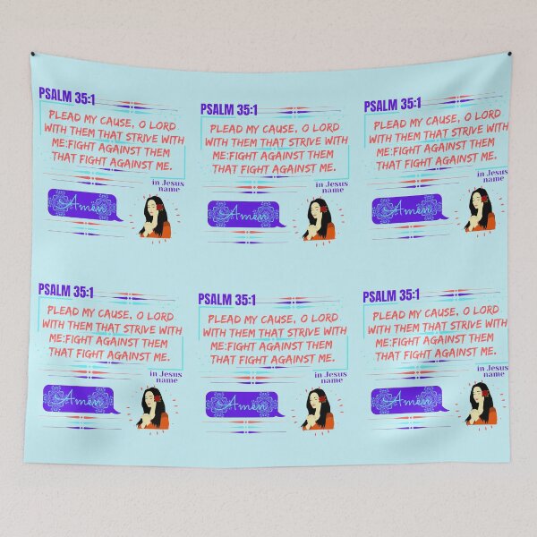 Item preview, Psalm 35:1 Plead my cause,o Lord, designed and sold by Mammanation.