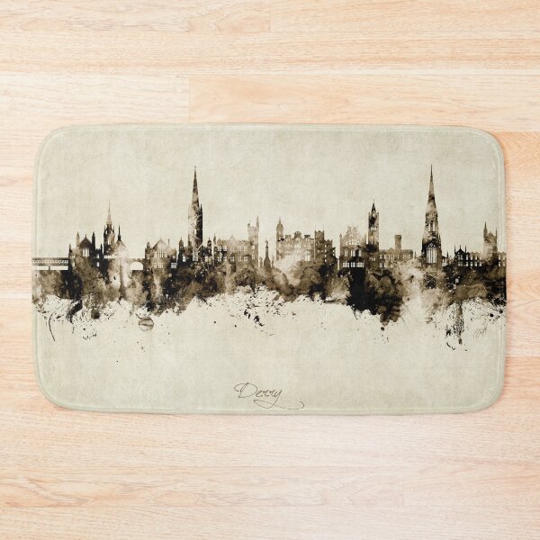 Item preview, Derry Northern Ireland Skyline designed and sold by ArtPrints.