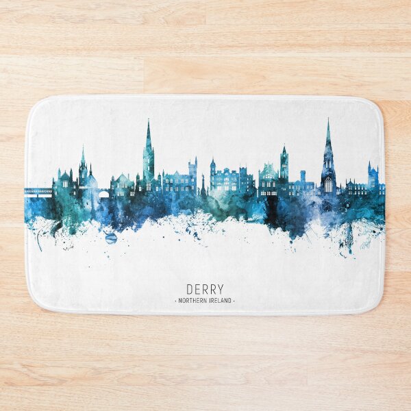 Item preview, Derry Northern Ireland Skyline designed and sold by ArtPrints.