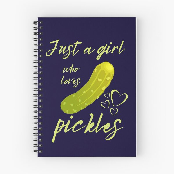 Item preview, Just a girl who loves pickles  designed and sold by DesignsofNote.