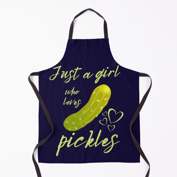 Item preview, Just a girl who loves pickles designed and sold by DesignsofNote.