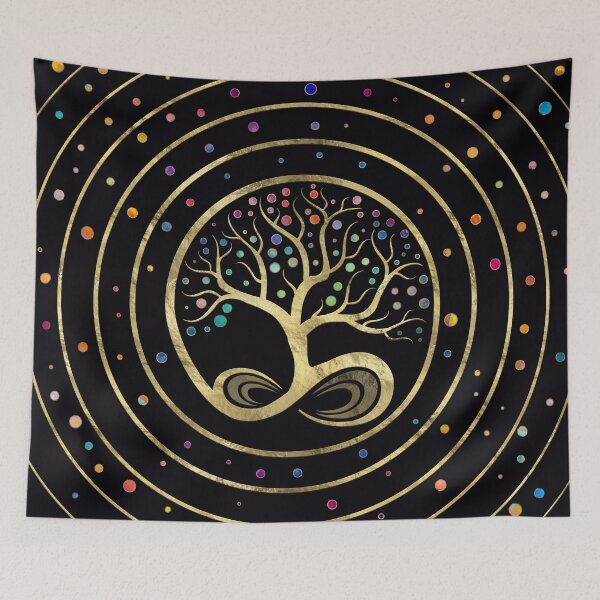Item preview, Tree of Life - Infinity Spiral designed and sold by k9printart.