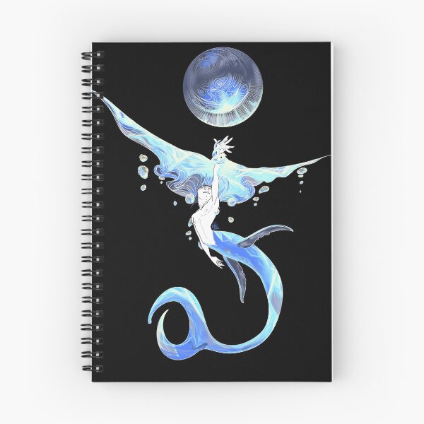 Item preview, Chasing the moon merman designed and sold by LeBakarau.