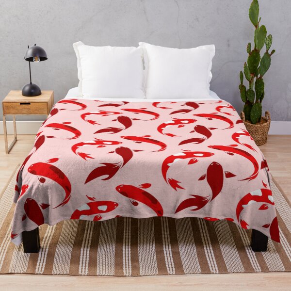 Item preview, Koi fish red pattern design designed and sold by priyankajustine.