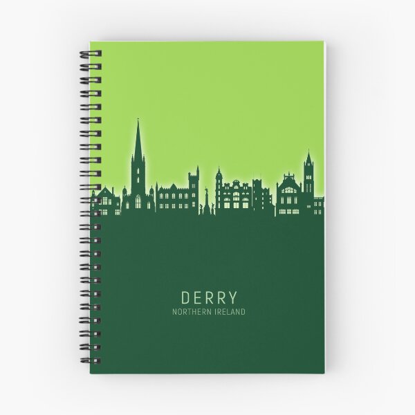 Aperçu de l'œuvre Derry Northern Ireland Skyline créée et vendue par ArtPrints.