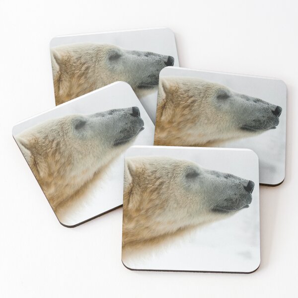 Item preview, Portrait polar bear designed and sold by Ingo Gerlach.