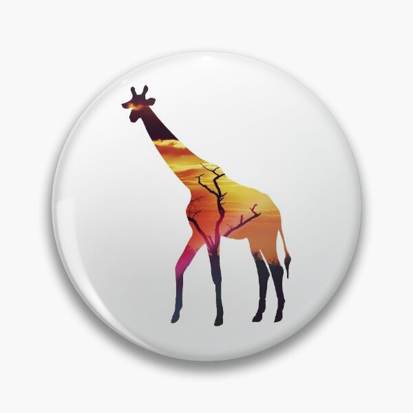 Item preview, Giraff with savane image designed and sold by aither81.
