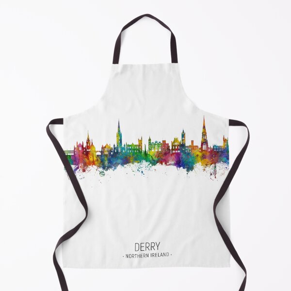 Item preview, Derry Northern Ireland Skyline designed and sold by ArtPrints.