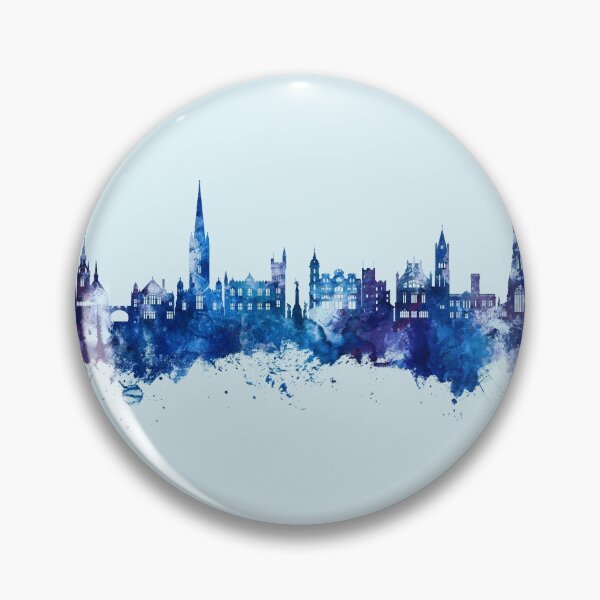 Artikelvorschau, Derry Northern Ireland Skyline entworfen und verkauft von ArtPrints.