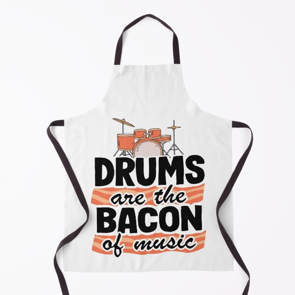 Item preview, Drums Are The Bacon Of Music Funny Drummer Gift Bacon designed and sold by Stronzi.