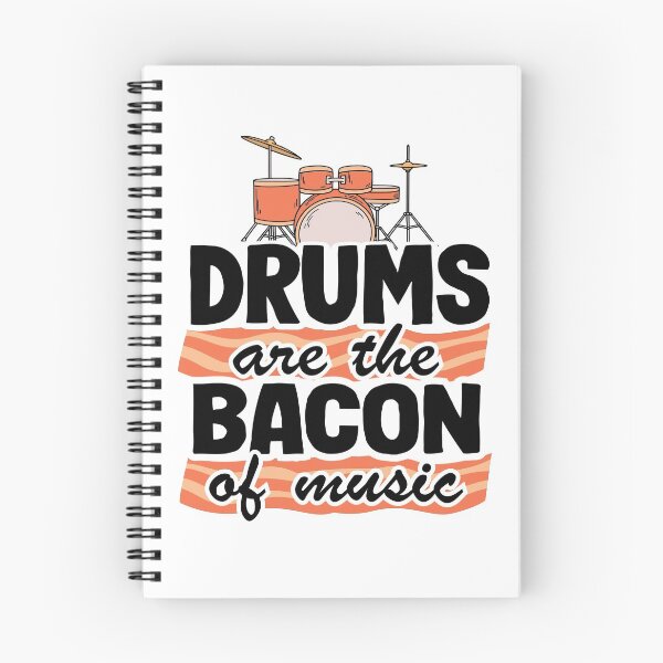 Item preview, Drums Are The Bacon Of Music Funny Drummer Gift Bacon designed and sold by Stronzi.