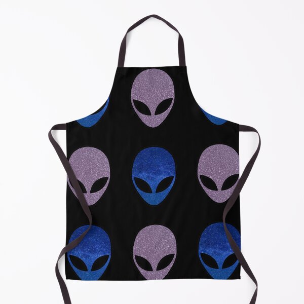 Item preview, Alien heads with space and glitter designed and sold by ItsMemeMachine.