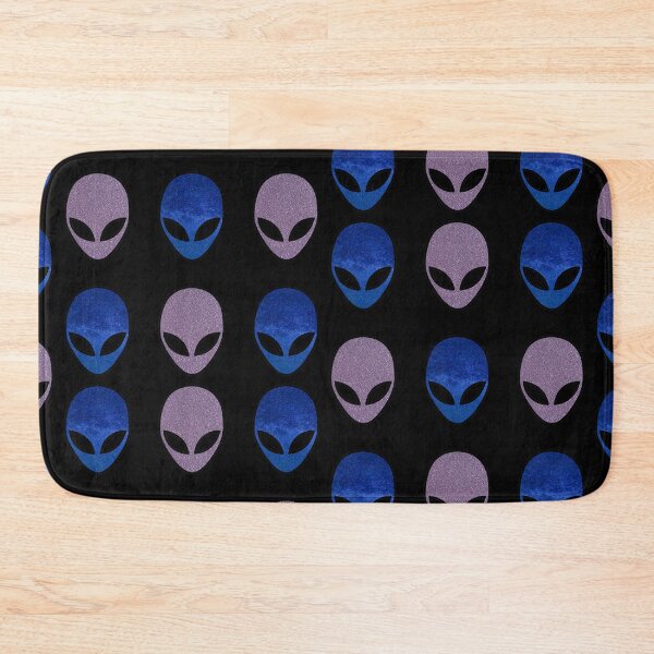 Item preview, Alien heads with space and glitter designed and sold by ItsMemeMachine.