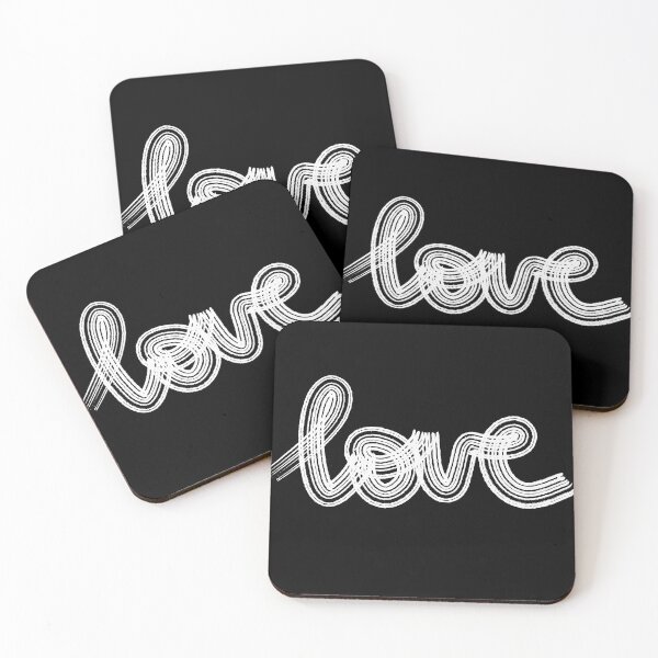 Item preview, Love black love word designed and sold by Culturesensible.