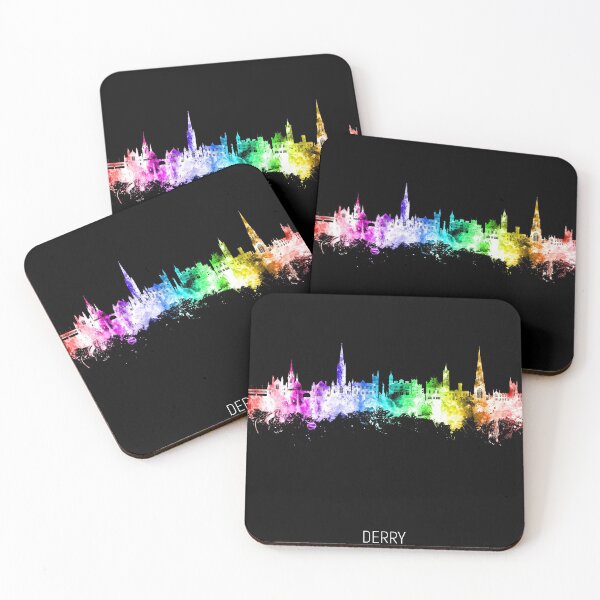 Item preview, Derry Northern Ireland Skyline designed and sold by ArtPrints.