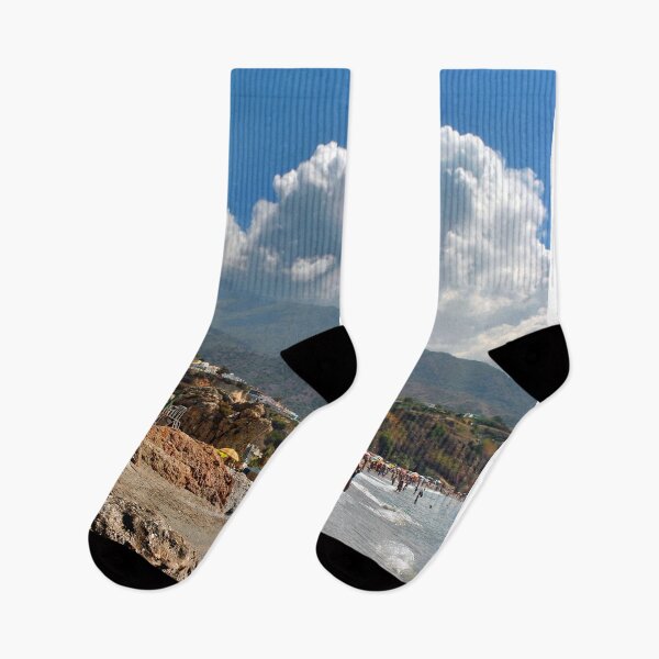 Item preview, Burriana Beach Nerja Spain designed and sold by AndyEvansPhotos.