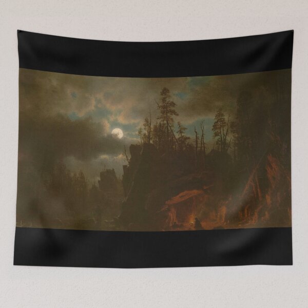 Item preview, The trappers camp - Albert Bierstadt designed and sold by 2Girls1Shirt.