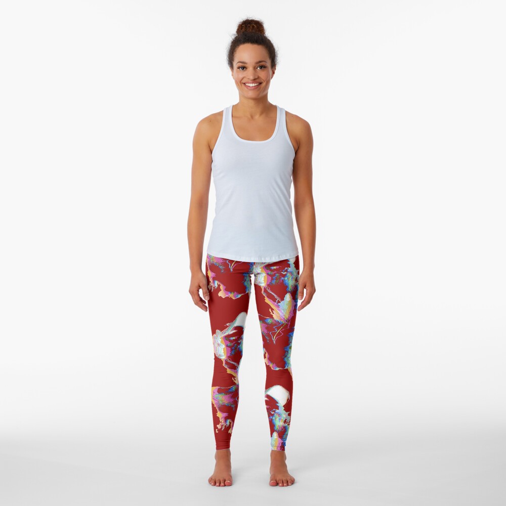 Heron Shhh - Hollow Version Leggings