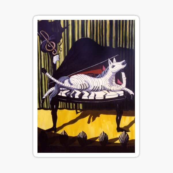 Zebra Sonata Sticker