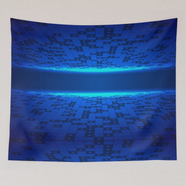 Item preview, Abstract Blue Horizon designed and sold by Peekonet.