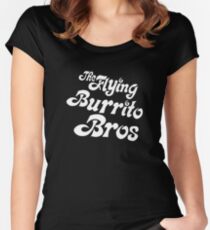 The Flying Burrito Brothers Women's Fitted Scoop T-Shirt