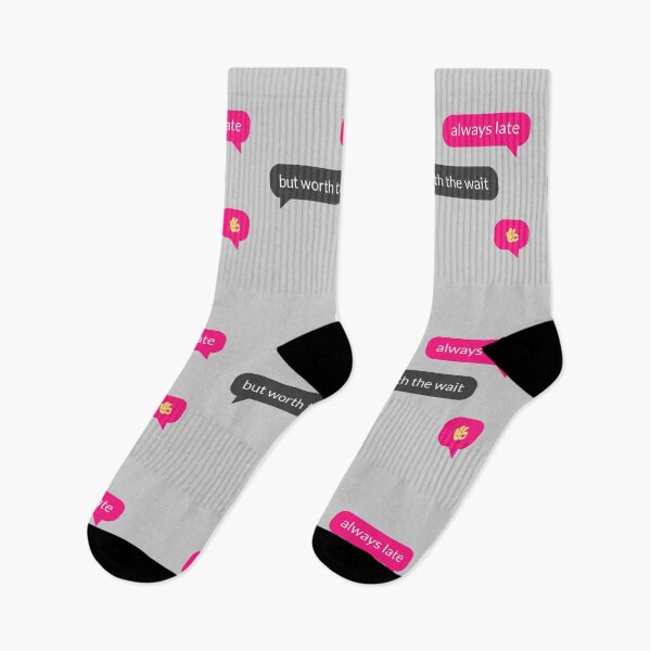 Item preview, Always late but worth the wait designed and sold by Jimmy-Asawa.