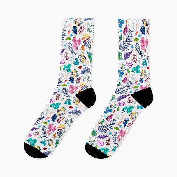 Item preview, Watercolor flower pattern designed and sold by exya.