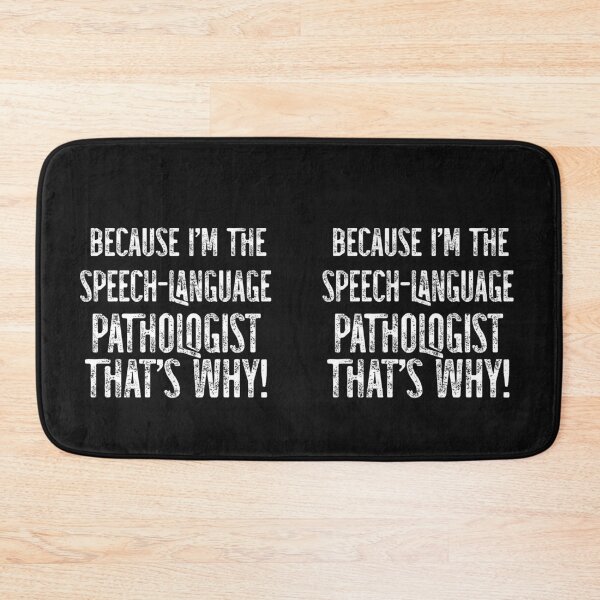 Item preview, Because I'm The SLP That's Why! designed and sold by TeesYouWant.