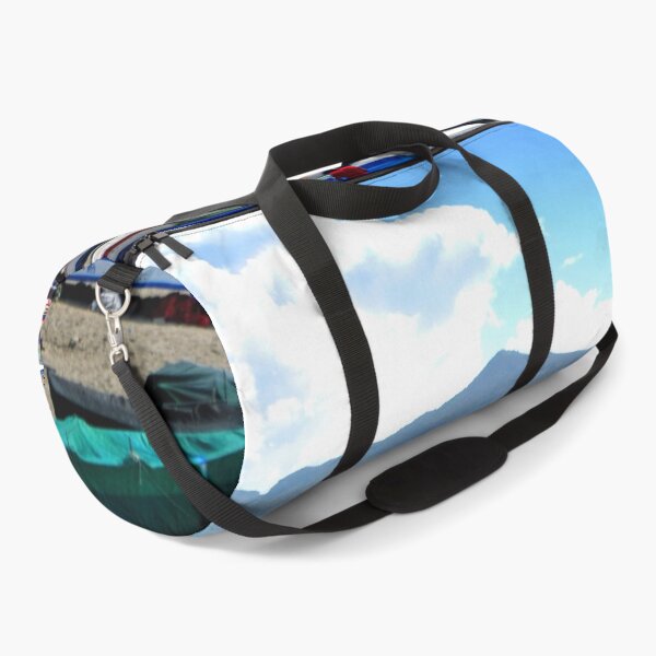 Item preview, Fishing Boats Burriana Beach Nerja Spain designed and sold by AndyEvansPhotos.