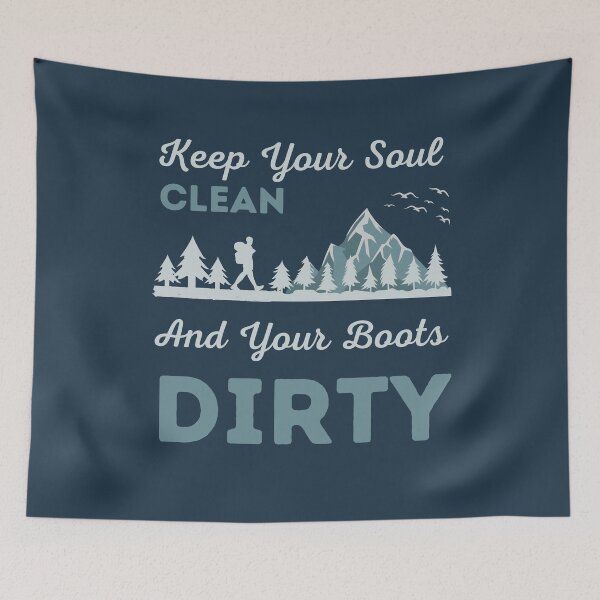 Item preview, Keep Your Soul Clean And Your Boots Dirty  designed and sold by Rrrainbow.