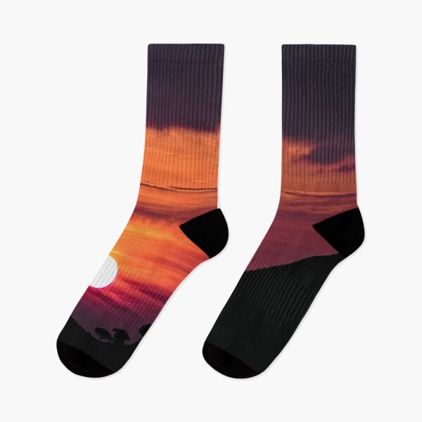 Item preview, Atardecer Rojo Negro Nubes Skyscape Noche designed and sold by Anna Lemos.