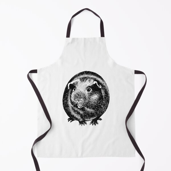 Item preview, Conejillo de indias retrato pelo liso negro designed and sold by tugestaltung.